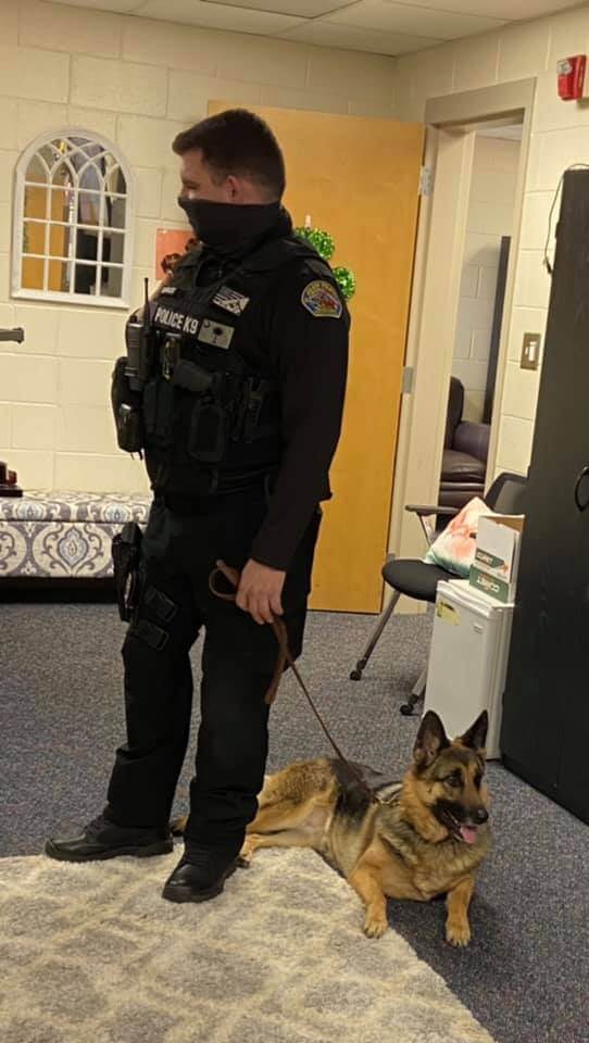 RANDY BASS AND NALA, ELGIN POLICE DEPARTMENT