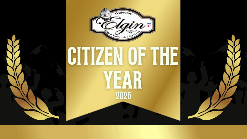 citizen of the year town of elgin sc