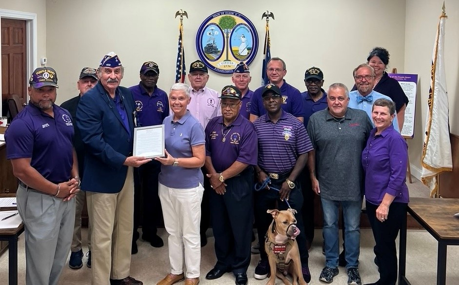 members of elgin south carolina purple heart town