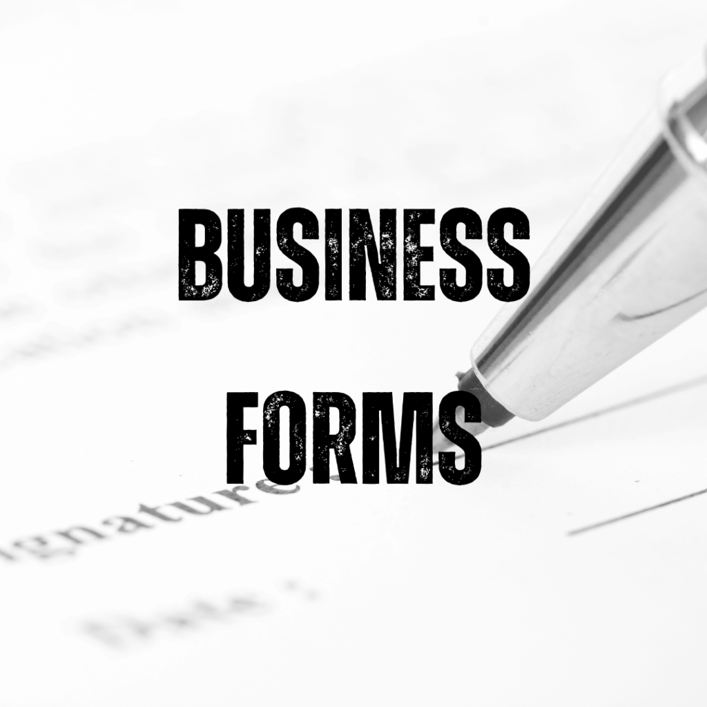 BUSINESS FORMS